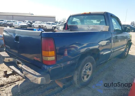 2000 Chevrolet Silverado 1500 from USA, damaged, VIN 1GCEC14W1YZ298647